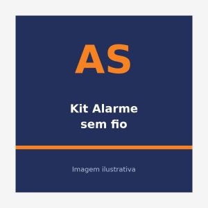 Kit Alarme sem fio